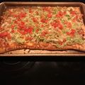 Justin Vermillion's cooksnap of when they made BLT Pizza.