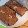 El cooksnap de Miguel Garcia cuando hizo Brownie americano sin lactosa con pepitas de chocolate.