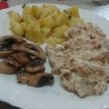 El cooksnap de Ioana Costea cuando hizo Pollo a la carbonara.
