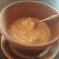 El cooksnap de Carlos Nadim cuando hizo Arroz con leche.