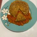 El cooksnap de Ana Muñoz cuando hizo Tortilla de alcachofas guisadas.