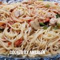 Ambreen Mehmood's cooksnap of when they made Chicken Chowmein.