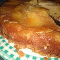 El cooksnap de Euge Polanco cuando hizo Torta invertida de manzana. Rápida y sin manteca.
