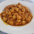 El cooksnap de Mar Blanco cuando hizo Curry de garbanzos con calabaza y boniato.