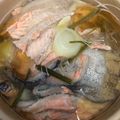 Cooksnap dari Margaret Sim untuk resep Kaldu ikan salmon untuk mpasi