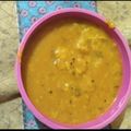 Anu का कुकस्नैप जब उन्होंने अरबी की रसेदार सब्जी (arbi ki rasedar sabzi recipe in Hindi) बनाया था।