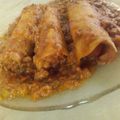 El cooksnap de Loli Nekita Chan cuando hizo Salchichas envueltas con jamón y queso y salsa picante.