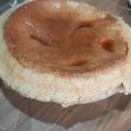 El cooksnap de Silvia Schutz Romero cuando hizo Flan de banana.