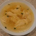 Cooksnap-ul lui Diana Onchiş atunci când a preparat Supă de pui cu găluște de griș.