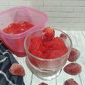 Cooksnap dari Luhani Dini untuk resep Strawberry Sorbet
