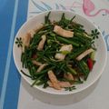 潘俊霖的(簡單料理) 的 肉絲炒韭菜花 cooksnap