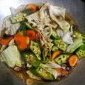 Cooksnap Nor Zahida Aini semasa beliau membuat Bendi Goreng Favourite Ayahanda.