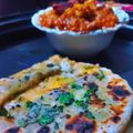 Neeta Bhatt का कुकस्नैप जब उन्होंने छोले भटूरे (Chole bhature recipe in Hindi) बनाया था।
