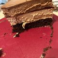 Szabóné Fodor Valéria Cooksnap-ja, amikor elkészítette a(z) Tej-és fehércsokoládé mousse torta málnazselével receptet.