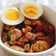 รูป Cooksnap ของ Pinto เมื่อเขาทำ โอยาโกะด้ง(ข้าวหน้าไก่กับไข่) ฉบับไมโครเวฟ