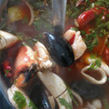 El cooksnap de Corisandi Leonides cuando hizo 🍲Caldo de mariscos 🍲.