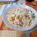 El cooksnap de Jesús Ruiz cuando hizo Arroz 3 delicias ligero con pollo cocido.