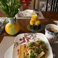 Cooksnap của Minh Hayes khi họ làm theo món Bún Gạo Lứt Xào Rau Củ (Chay)