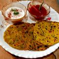 Shampa Chatterjee's cooksnap of when they made Methi Thepla.