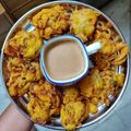 Ciya Gupta's cooksnap of when they made Gobhi ke pakode.