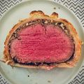 Shu's cooksnap of when they made Fullblood Wagyu Beef Wellington.