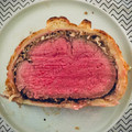 Shu's cooksnap of when they made Fullblood Wagyu Beef Wellington.
