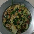 รูป Cooksnap ของ มนตรี บุญสม เมื่อเขาทำ ตำลึงผัดไข่