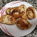 El cooksnap de Bita Guevara cuando hizo Tostadas Francesas.