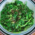 Cooksnap dari Agnes エミリア 💕 untuk resep Salad Bayam (SiGeumChi NaMul)