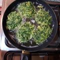 El cooksnap de Liliana Mara cuando hizo Buñuelos de acelga y brócoli.