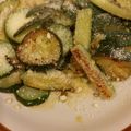 Kalisha's cooksnap of when they made Parmesan Zucchini.