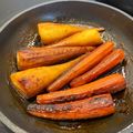El cooksnap de Marieta cuando hizo Zanahorias y Chirivias Braseadas en Ensalada Templada.