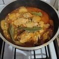 El cooksnap de Barbara Martinez cuando hizo Pollo estofado.