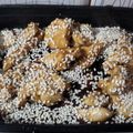 El cooksnap de Rocio Tal Sokol Reuven cuando hizo Pollo con salsa de soja, miel y sésamo con arroz y brócoli.