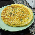 El cooksnap de Àlex cuando hizo Tortilla de patatas y bacalao.