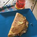 El cooksnap de Jorge Lozano cuando hizo OMELETTE DE JAMÓN Y QUESO Súper EXPRESS😚!! 🍖🧀.