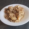 El cooksnap de Alejandra cuando hizo Revuelto de acelgas con cebolla caramelizada.