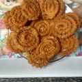 Jasminben parmar 's cooksnap of when they made ચકરી (chakri Recipe in Gujarati).