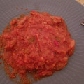 El cooksnap de Vanessa Martin cuando hizo Magro de cerdo con tomate.