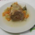 El cooksnap de Mari Carmen cuando hizo Caña de lomo rellena.