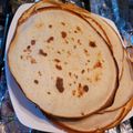 El cooksnap de Lore cuando hizo Masa para panqueques.