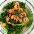 Cooksnap của An Nhiên khi họ làm theo món Canh mồng tơi tôm khô