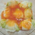 Cooksnap dari Neneng Nurhayati untuk resep Sawi putih gulung isi ayam tahu