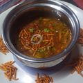 सैफ कनक गोपाल गुप्ता का कुकस्नैप जब उन्होंने सेव टमाटर की सब्जी (Sev tamatar ki sabzi recipe in hindi) बनाया था।