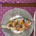 El cooksnap de natalia cuando hizo Dorada a la naranja🐟🍊.