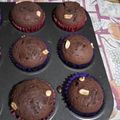 El cooksnap de Monica Carrizo cuando hizo Muffins de Chocolate con Chips Negros y Blancos.
