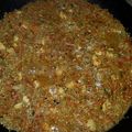 El cooksnap de aascherzer cuando hizo Paella vegana de quinoa.