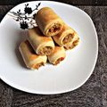 Fatima muh'd bello's cooksnap of when they made Fish roll.