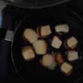 El cooksnap de Daniela cuando hizo Plátano maduro con queso.