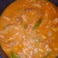 El cooksnap de Anny Hernández cuando hizo Frijoles puercos.